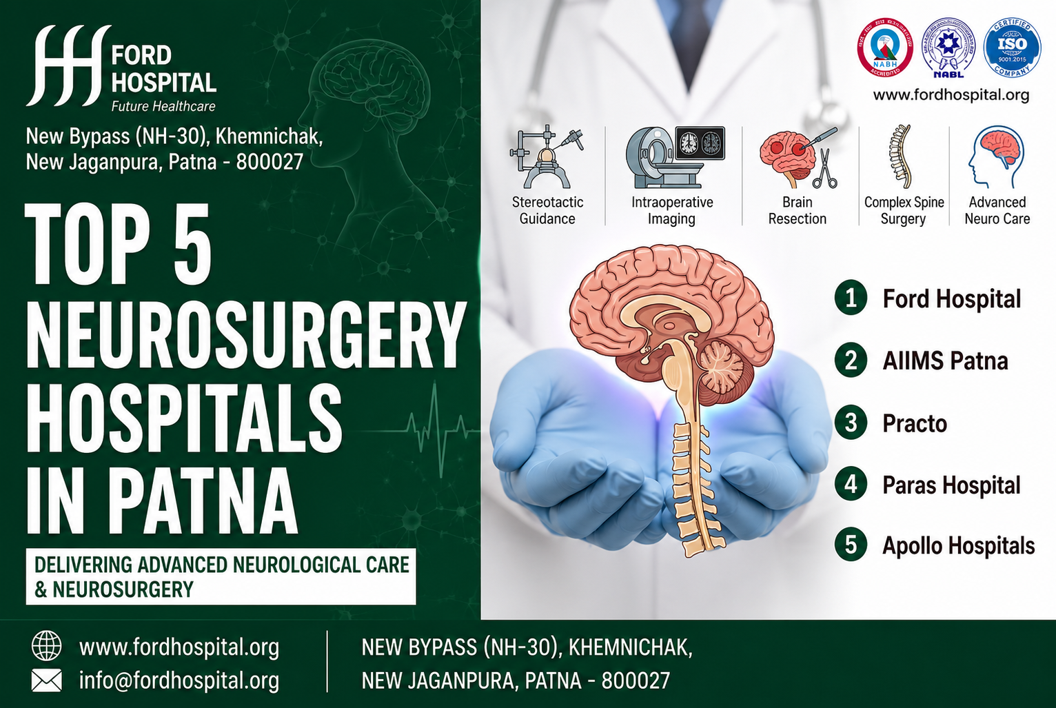 When Every Millimeter Matters: Top 5 Neurosurgery Hospitals in Patna