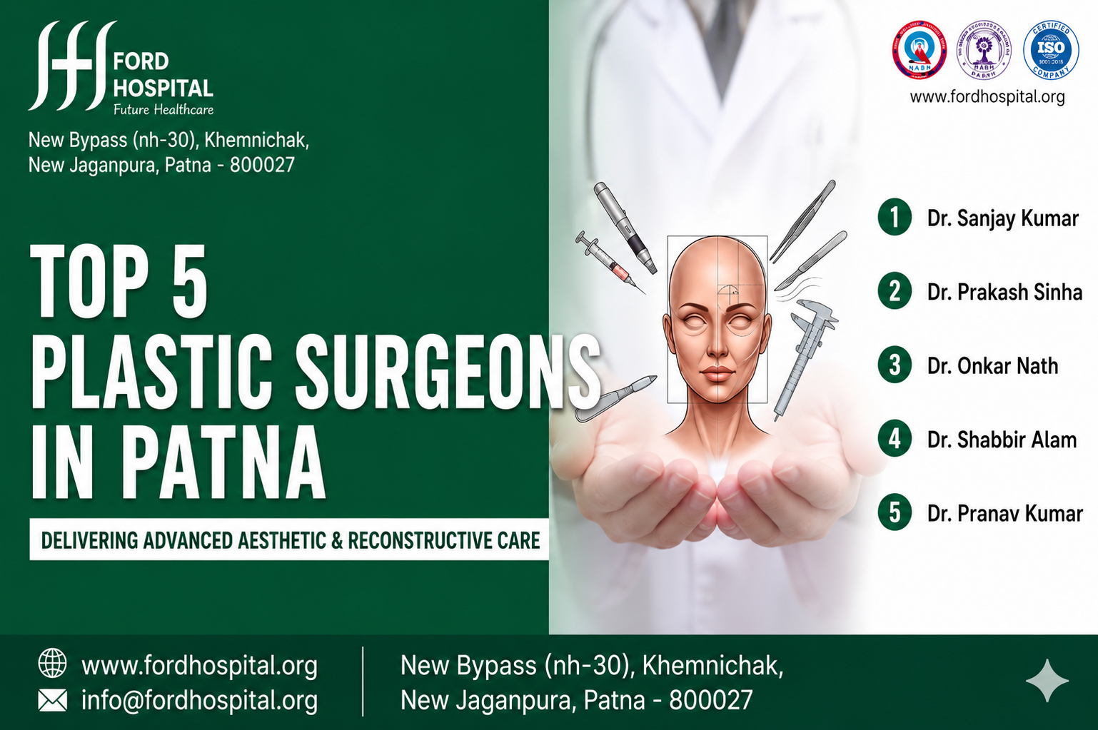 Top 5 Plastic Surgeons in Patna