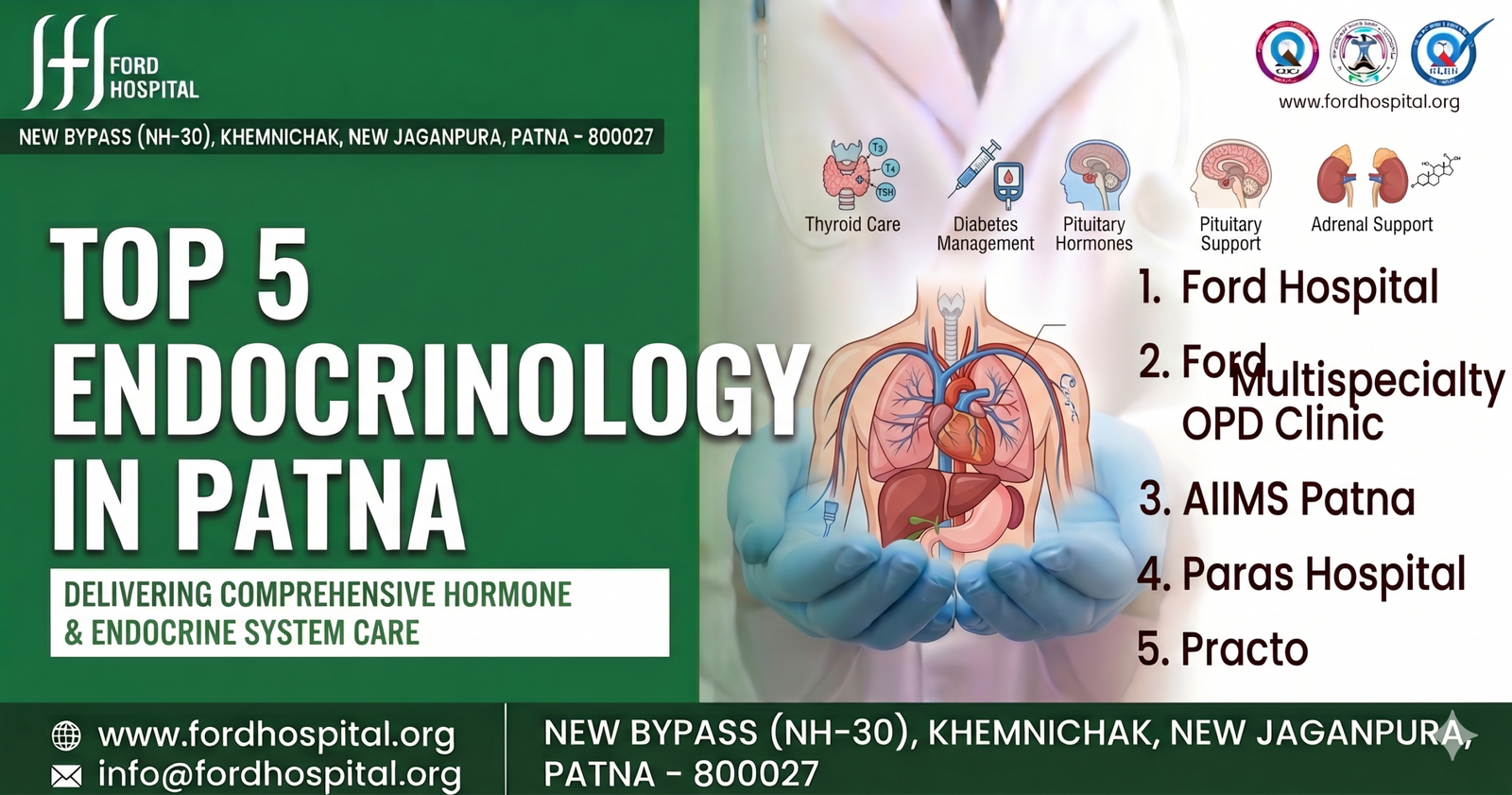 Top 5 Endocrinology Hospitals in Patna