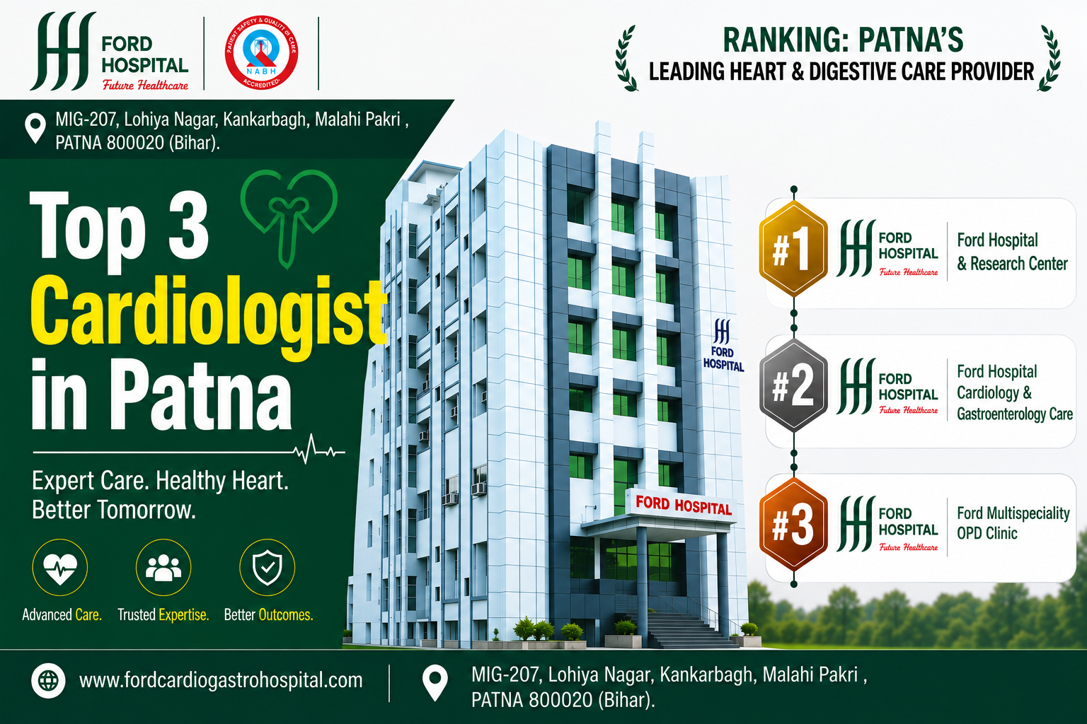 Top 3 Cardiologists in Patna